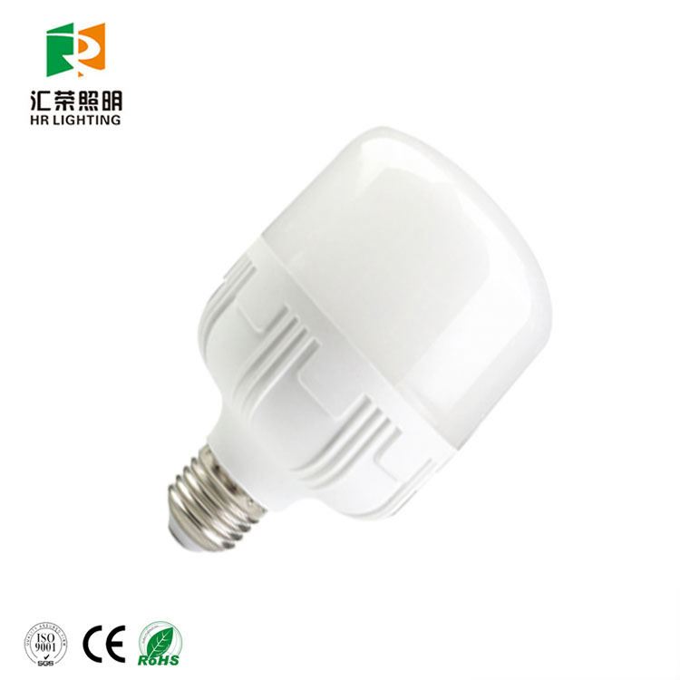 5W 10W 20W 30W 40W E27 B22 Aluminum T Model LED Lamp Bulb