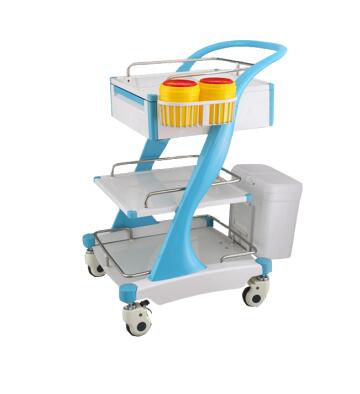 Hospital ABS trolley mobile materia treatment trolley