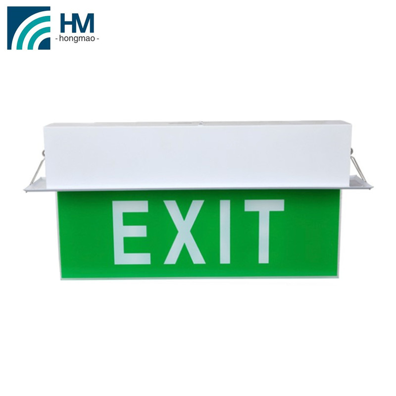 SL-HYJGP-1 acrlyic emergency sign rechargeable exit sign