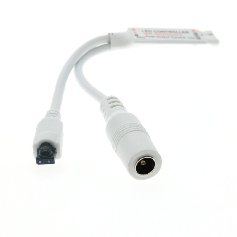 RGB LED Controller DC12V Mini 24Key IR Remote Controller For 3528 5050 RGB LED Strip.