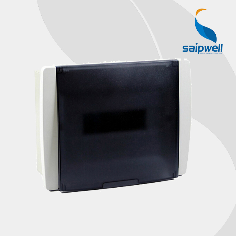 SAIP/SAIPWELL 450*220*80mm 20 way Concealed Installation Modular Terminal Waterproof Cold-roll Steel Sheet Distribution Box