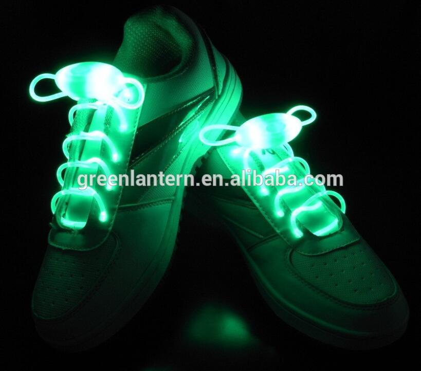 Led Light Luminous Shoelace Fashion Glowing Shoe laces Flashing Colored Neon Shoestrings chaussures led Party Laces 1 Pair /lot