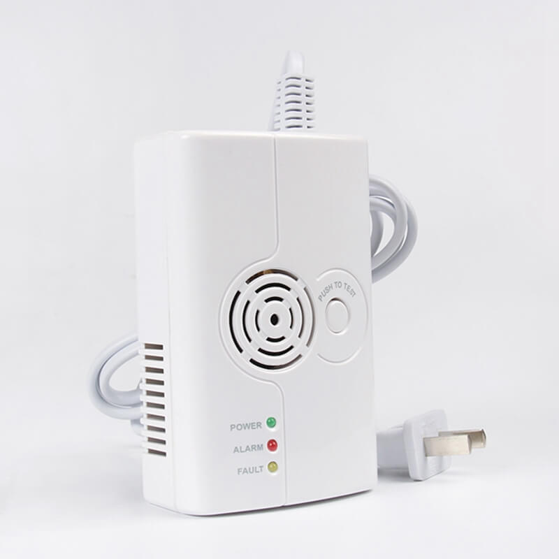 AC powered explosive combustible gas alarm detector de gases