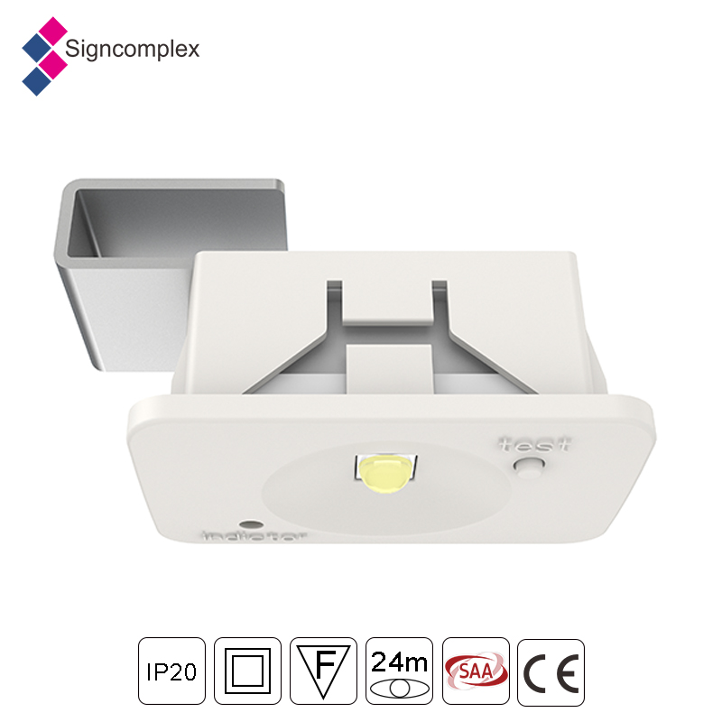 led emergency fixture LED maintained emergency downlight