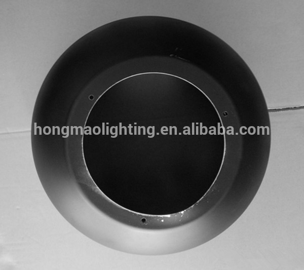 16'' 45degree three hole aluminum reflector for 100w 120w 150w 200w industrial led lamp
