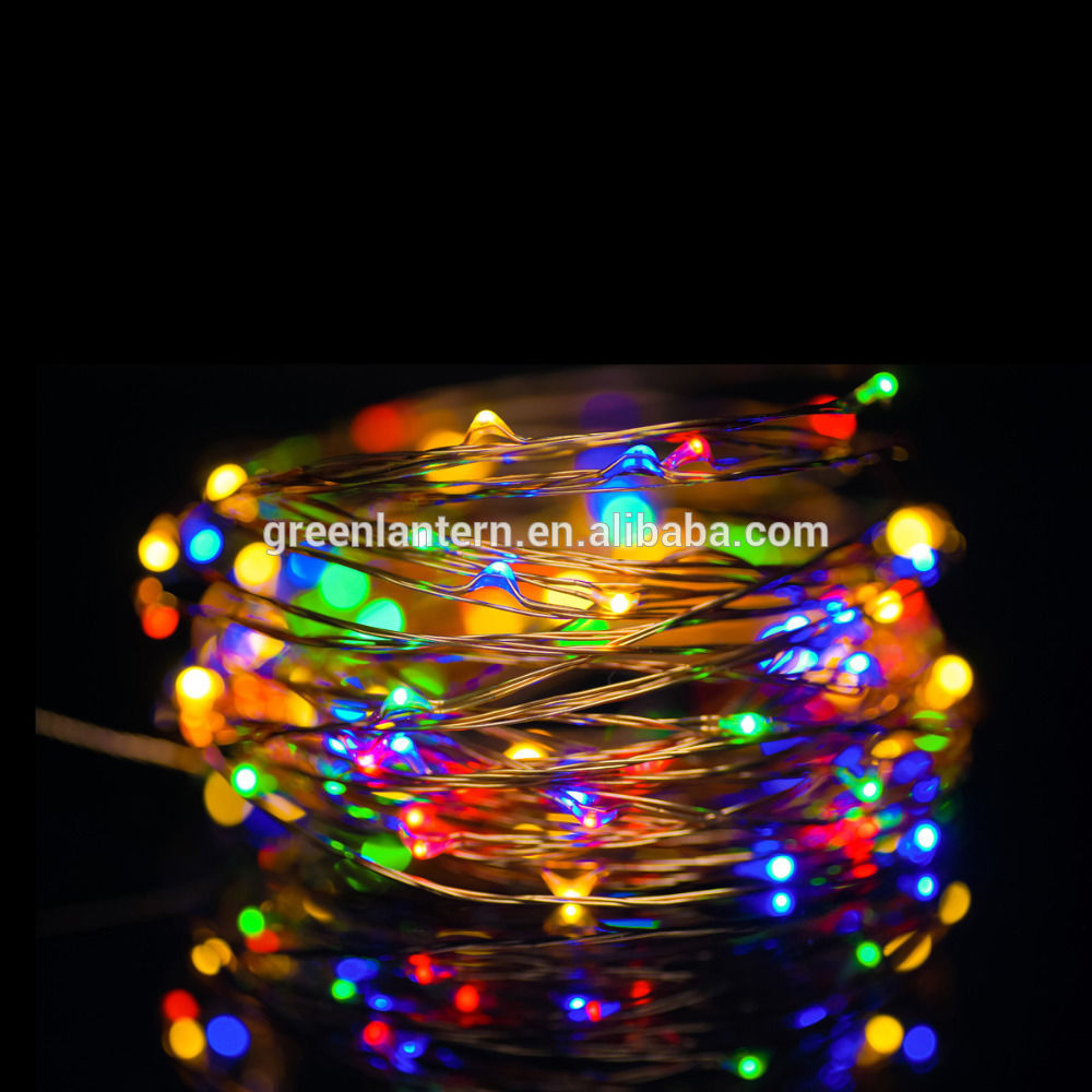 Copper Wire Xmas LED Outdoor Decor LED String Fairy Light