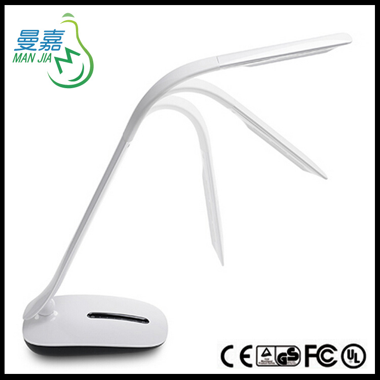 Office eye protection desk lamp, flexible reading table lamp, adjustable smart touch dimmable desk light