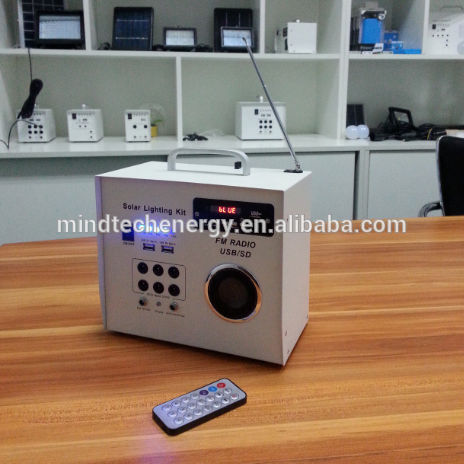 portable home lighting solar mobile phone charger 1W 3W 10W 20W 30W 40W 50W with solar radio/solar fan