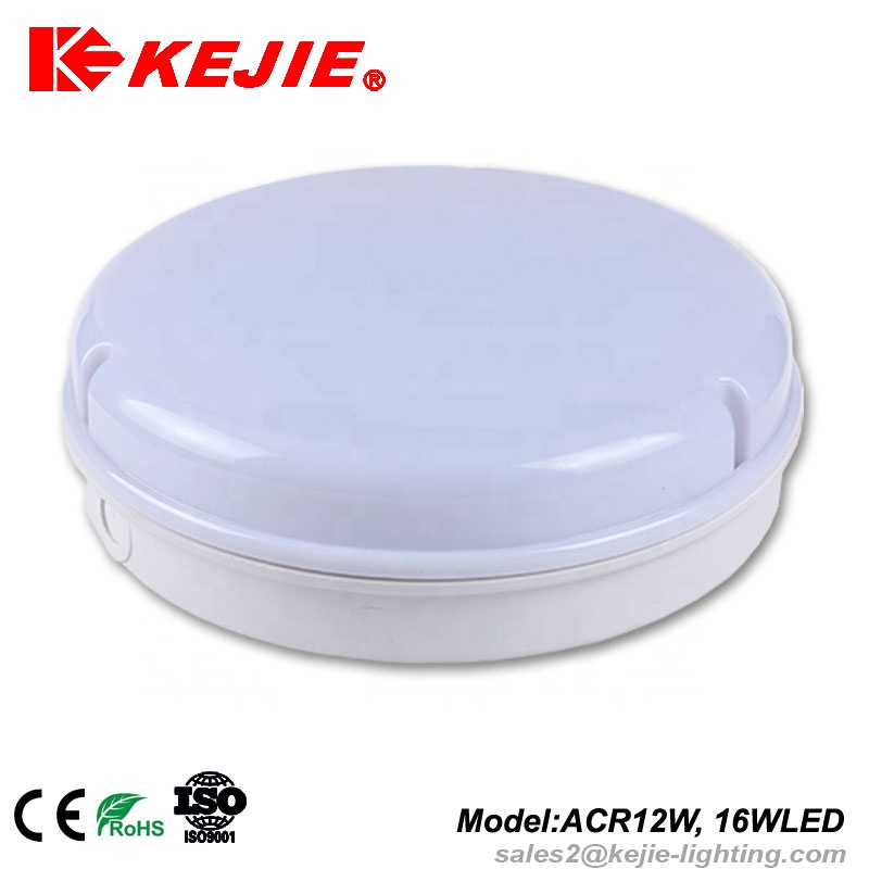 Kejie rechargeable 2D 16W battery powered emergency ceiling light