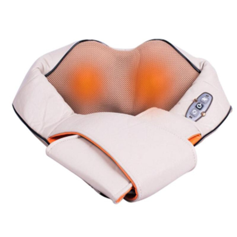 Electric Kneading Pain Relief Belt Neck Shoulder Back Heating Infrared Massager