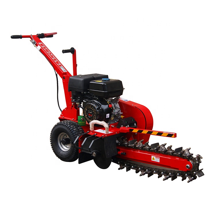 Ditcher chainsaw farm trencher machine