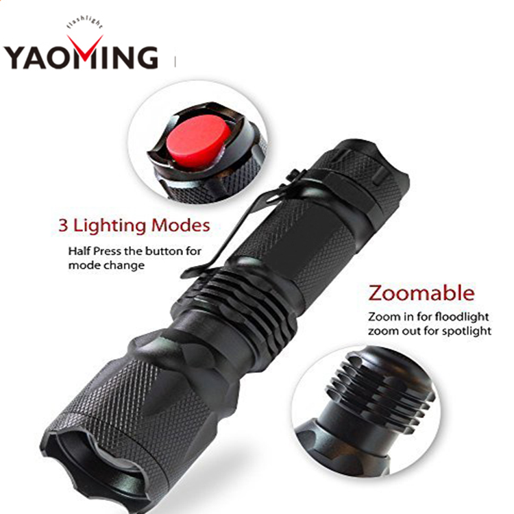 Amazon J5 Flashlight Mini Portable Q5 LED AA Battery Tactical Flashlight