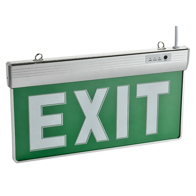 NEW products 2 years warranty 6w led exit signs 8w exit sign emergency lighting