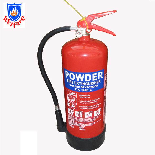 6KG CE DCP EXTINGUISHER FIRE