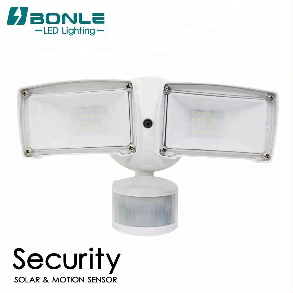 3000K Warm White Outdoor 15W Led Flood Security Light With Pir Sensor