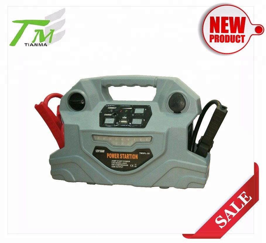 2018 newest car jump start  with air compressor