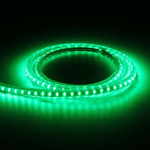 10M 5050 SMD 600 LEDs Waterproof Warm White LED Light Strip 110/220V AC Flexible Flat LED Strip Rope Light