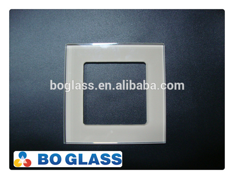 replacement touch switch crystal glass panel/touch screen light tempered switch glass panel