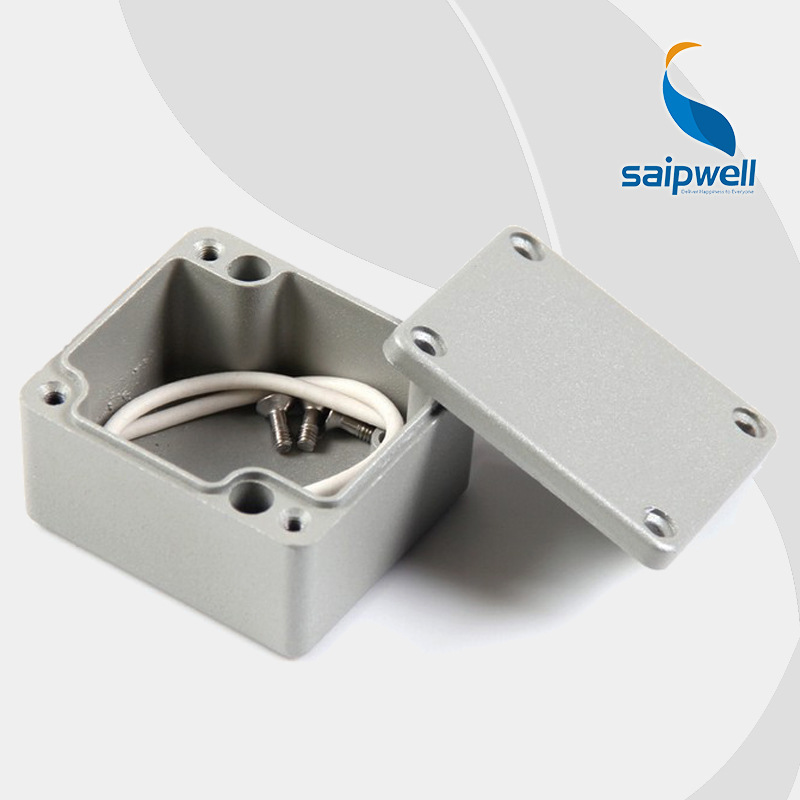 SAIPWELL Y Outdoor Metal Project Enclosure Box SP-AG-FA1 64*58*35 Die Cast Aluminum Enclosure Electric IP66