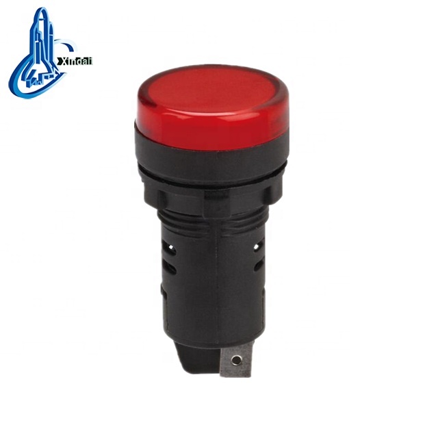 plastic factory in wenzhou plastic 220 volt led indicator lights 110v signal lamp AD22-22DSC