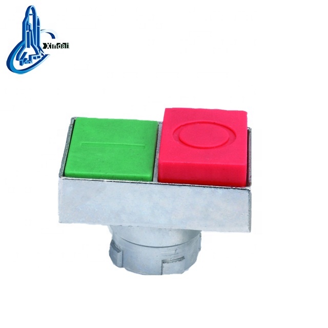 2015 hot selling CE ROHS double-head push button switch head pushbutton parts IP40 LAY5-BL84