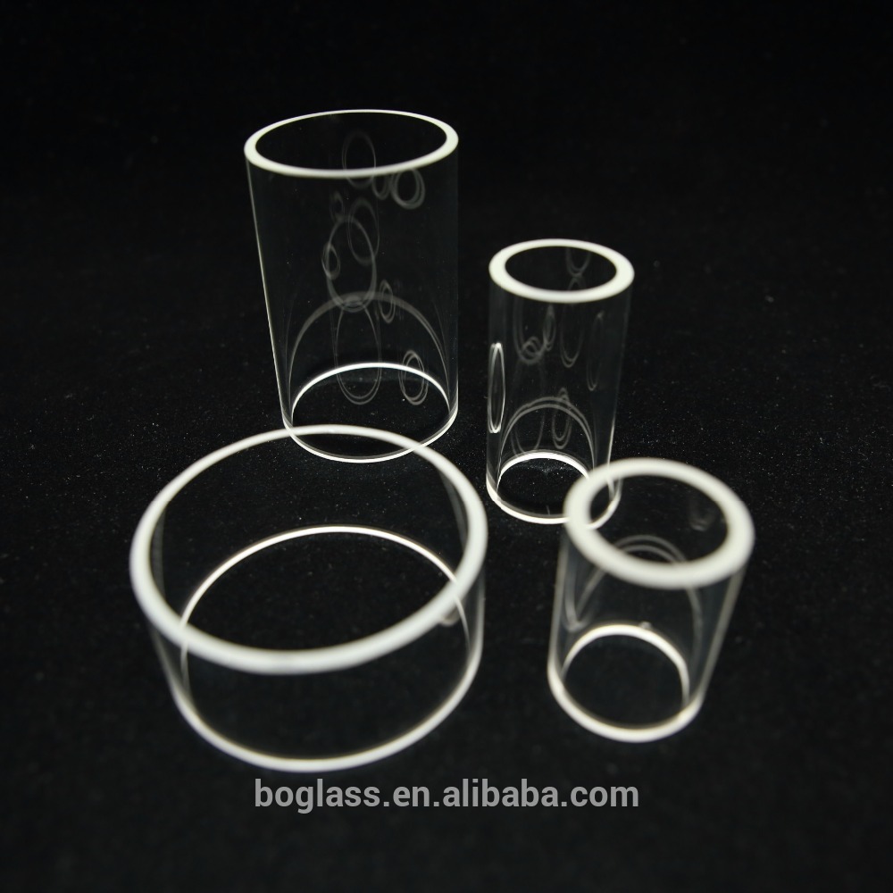 Polished Clear Pyrex Borosilicate Glass Tube