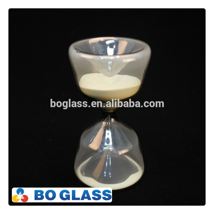 unique glass hourglass sand timer, 5 minutes hourglass, luminous sand houglass