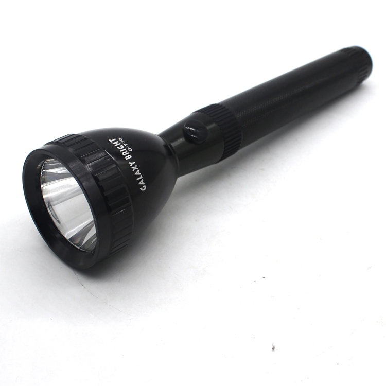 Super bright led flashlight rechargeable torch light with 2SC rechargeable battery