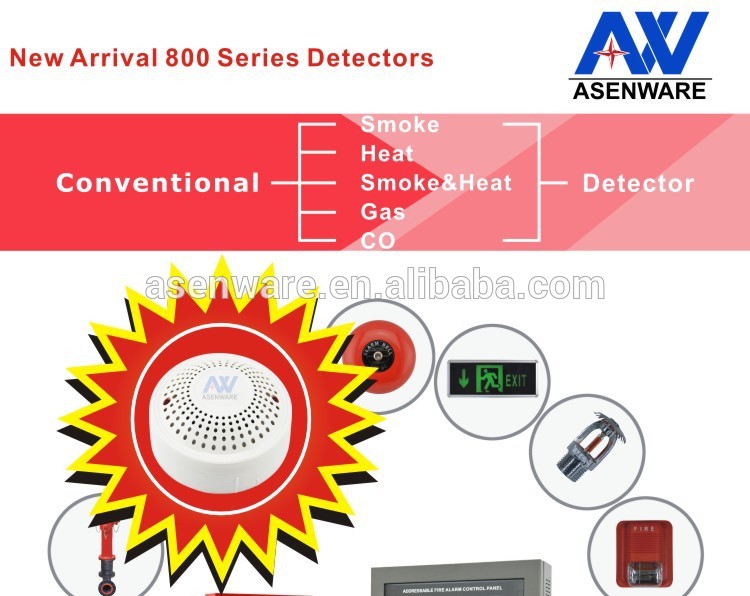 NEW Multi Optical Smoke and Heat Detector