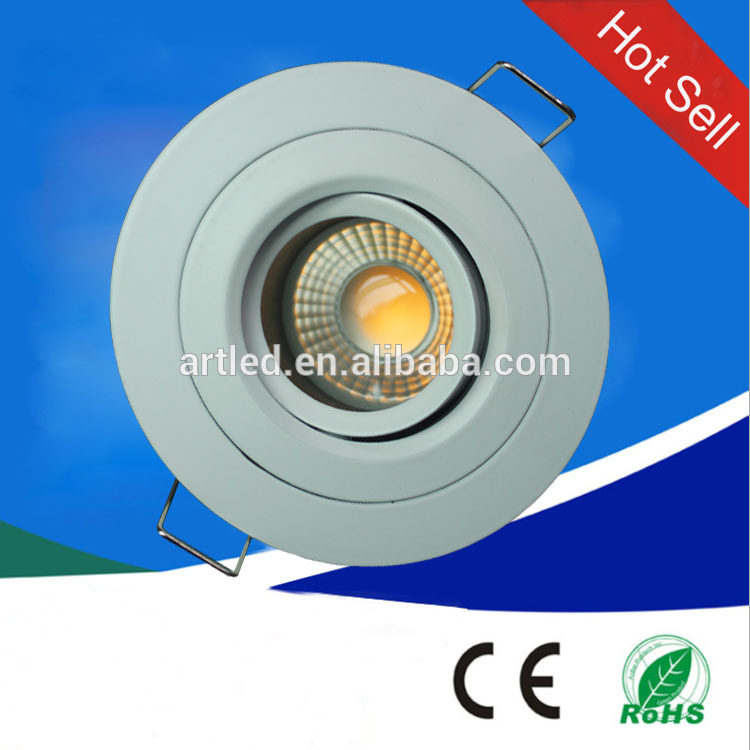 Magnet lock square tilted GU10/MR16 hotel use anti-glare downlight,