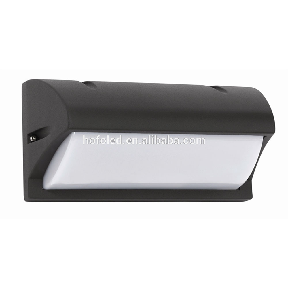 Die cast aluminum rectangular waterproof wall bulkhead light fitting