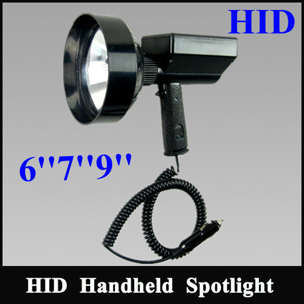 Heavy Duty Rechargeable 175mm 55w hid hand held spotlight HID SearchLight