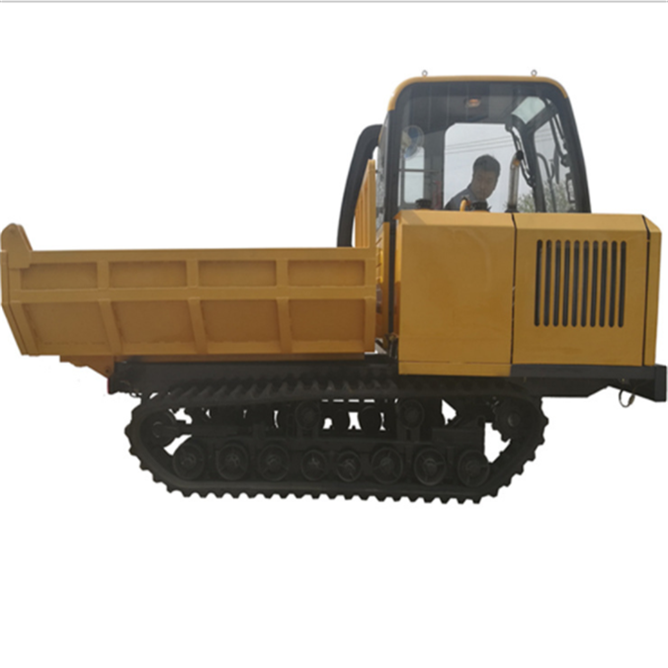 Crawler site dumper truck with dumper trucks site dumper price