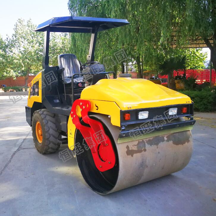 4T road roller hydraulic vibratory roller