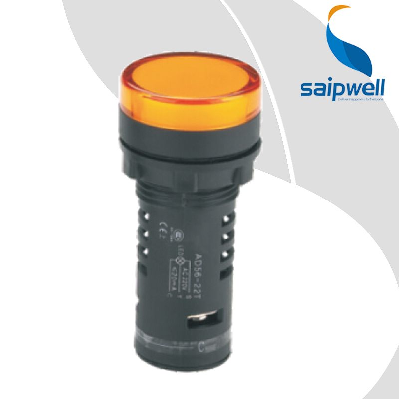 SAIP/SAIPWELL AC 220V CE Approved Electrical LED Test Indicator Light