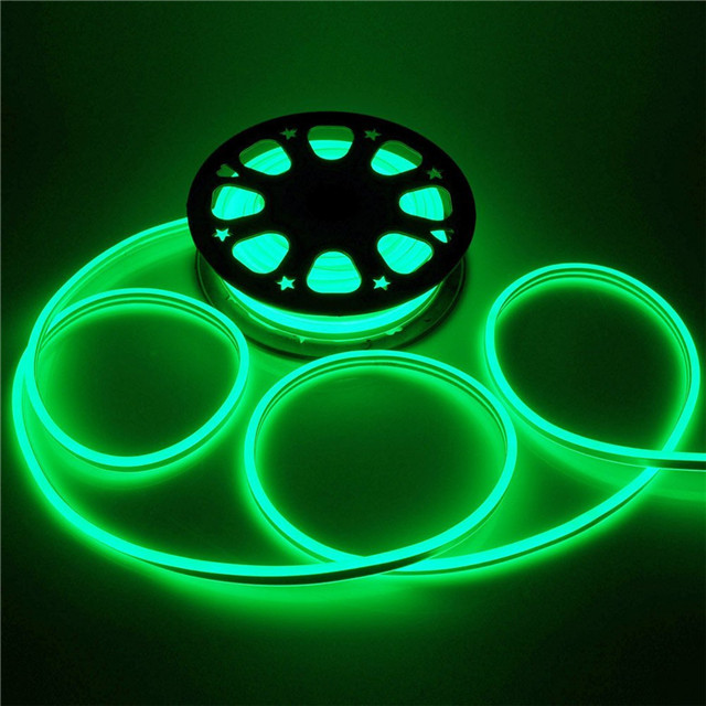 Decoration Christmas Xmas Bar Outdoor RGB 50ft 100ft LED Flexible Neon Rope Tube Strip Party flex led neon light