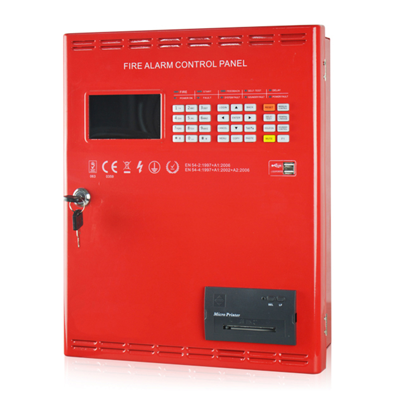 Addressable one loop fire alarm control panel