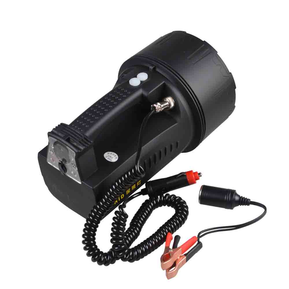 Hot 55W HID Hunting Equipment handheld Spotlight Long range Rechargeable Xenon searchlights