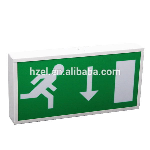 1*8W Fluorescent Rechargeable Emergency Exit Signage