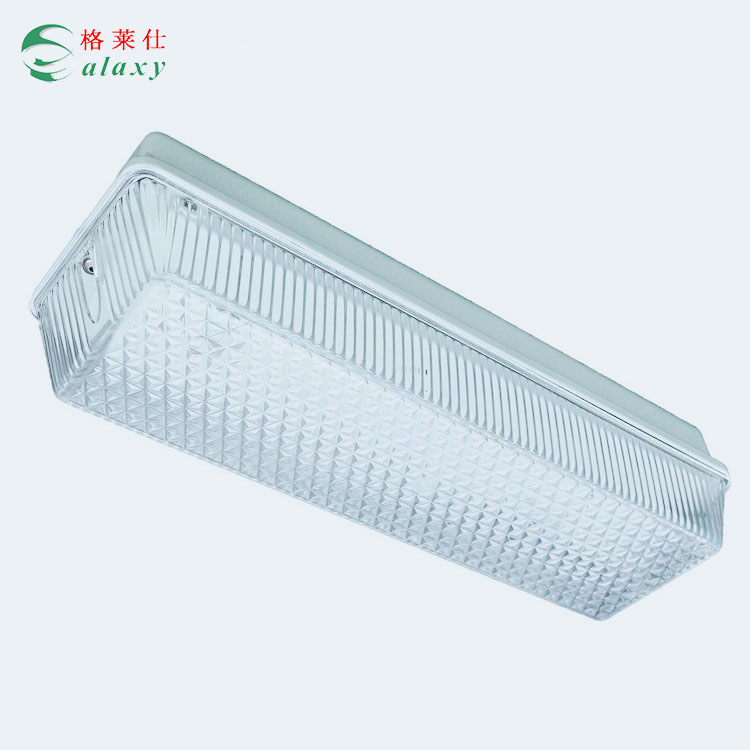 Modern design longlife 12w emergency light rectangle bread type waterproof ceiling light