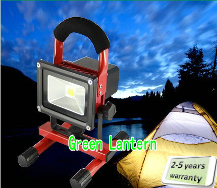 Battery powered exchangeable led flood light 30W portable floodlight led outdoor event camping cool white