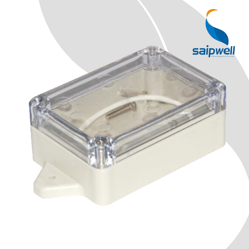 SAIP/SAIPWELL 83*58*33mm Hot Sales Electrical Clear Plastic Antenna Enclosure