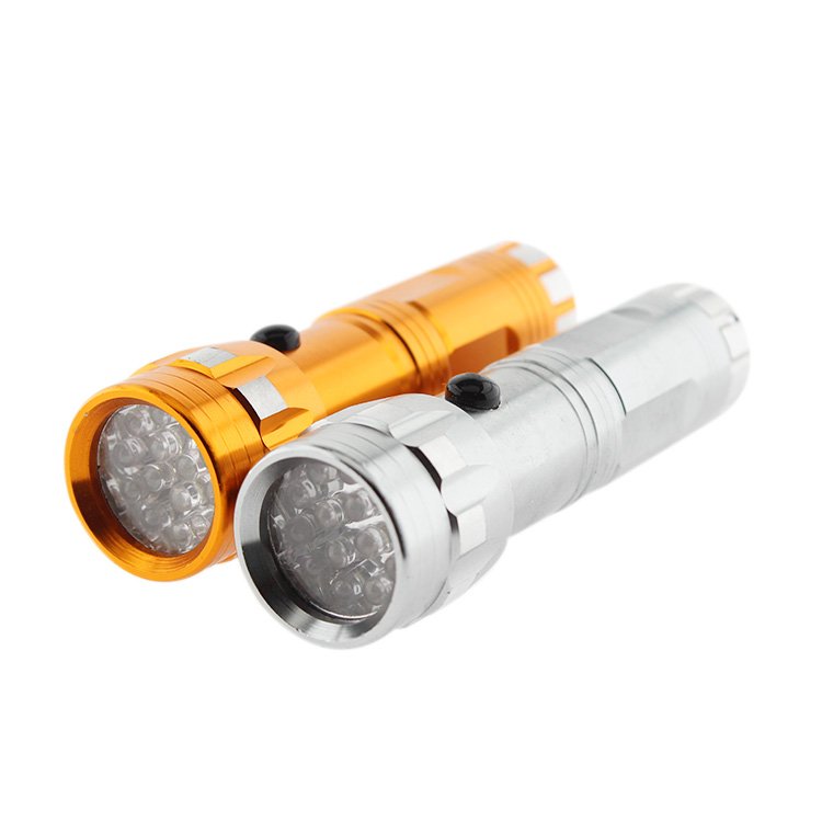 Cheap Small Mini AAA Battery Aluminum White light 14 Led Flashlight