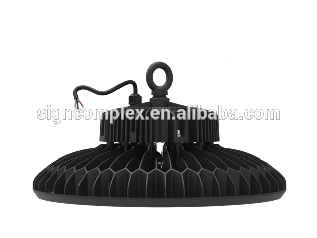 Hot sale high lumen 130LM/W UFO led high bay light 150 Watt industrial light with tempered glass