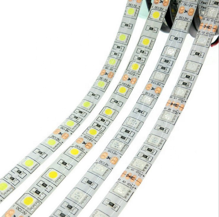 Newest 60leds per meter red blue green pink color flexible led strip