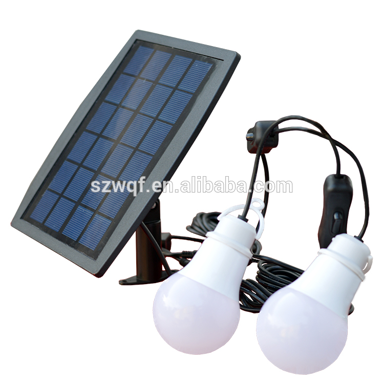 Solar Bulb Kit 3.2 v 500 mA solar led bulb 6.Working 6 hours with 6.5 meters long wire