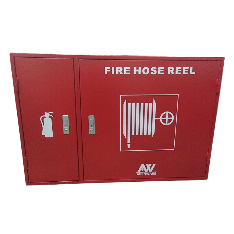 Fire Fighting Horizontal Hose Reel and Extinguisher Cabinets
