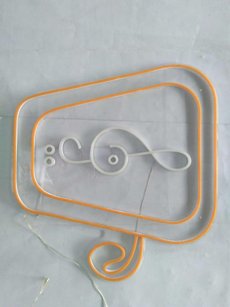 Silicone Neon sign/ Acrylic Backboard Material and Customization neon Sign Feature Led Acrylic Neon Sign