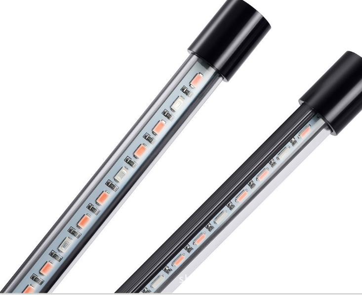 Timing Function Dual head Grow light 36LED 9 Dimmable Levels Grow Lamp Bulbs with Adjustable 360 Degree Gooseneck