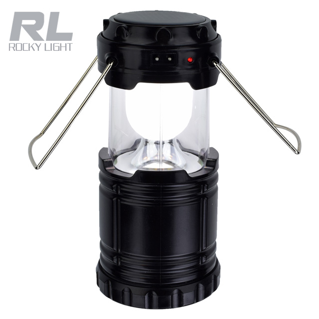 led camping led solar emergency lantern rechargeable portable lamp